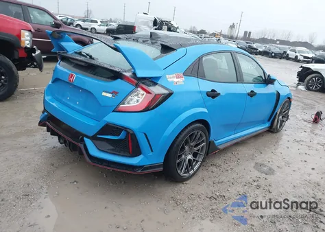2021 Honda Civic Type R Touring z USA, uszkodzony, nr VIN SHHFK8G76MU203065